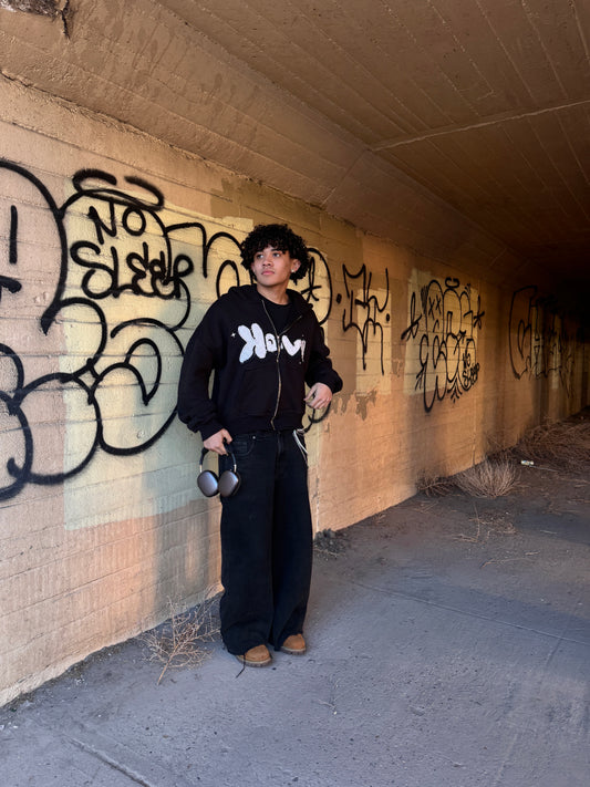 Heavyweight Zip-Up Hoodie – 450gsm