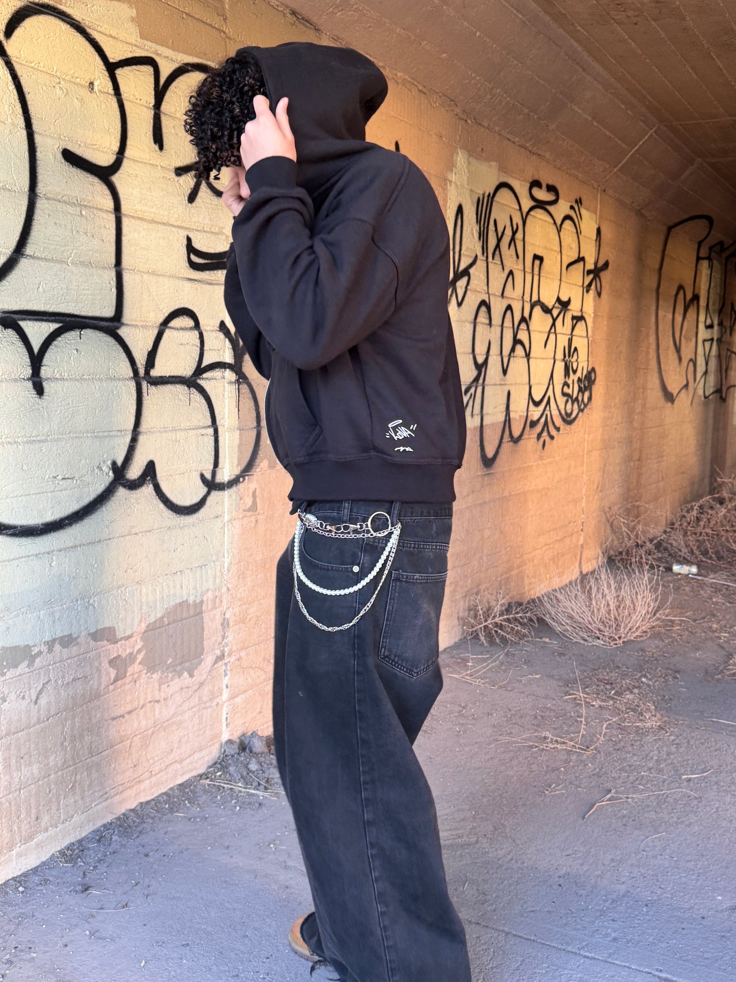 Heavyweight Zip-Up Hoodie – 450gsm