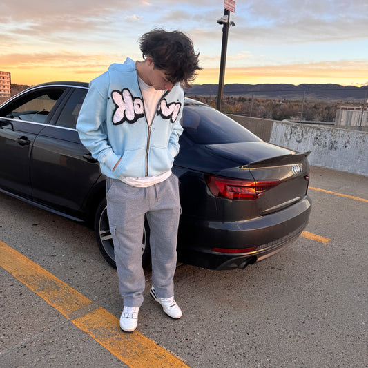 Heavyweight Zip-Up Hoodie – 450gsm