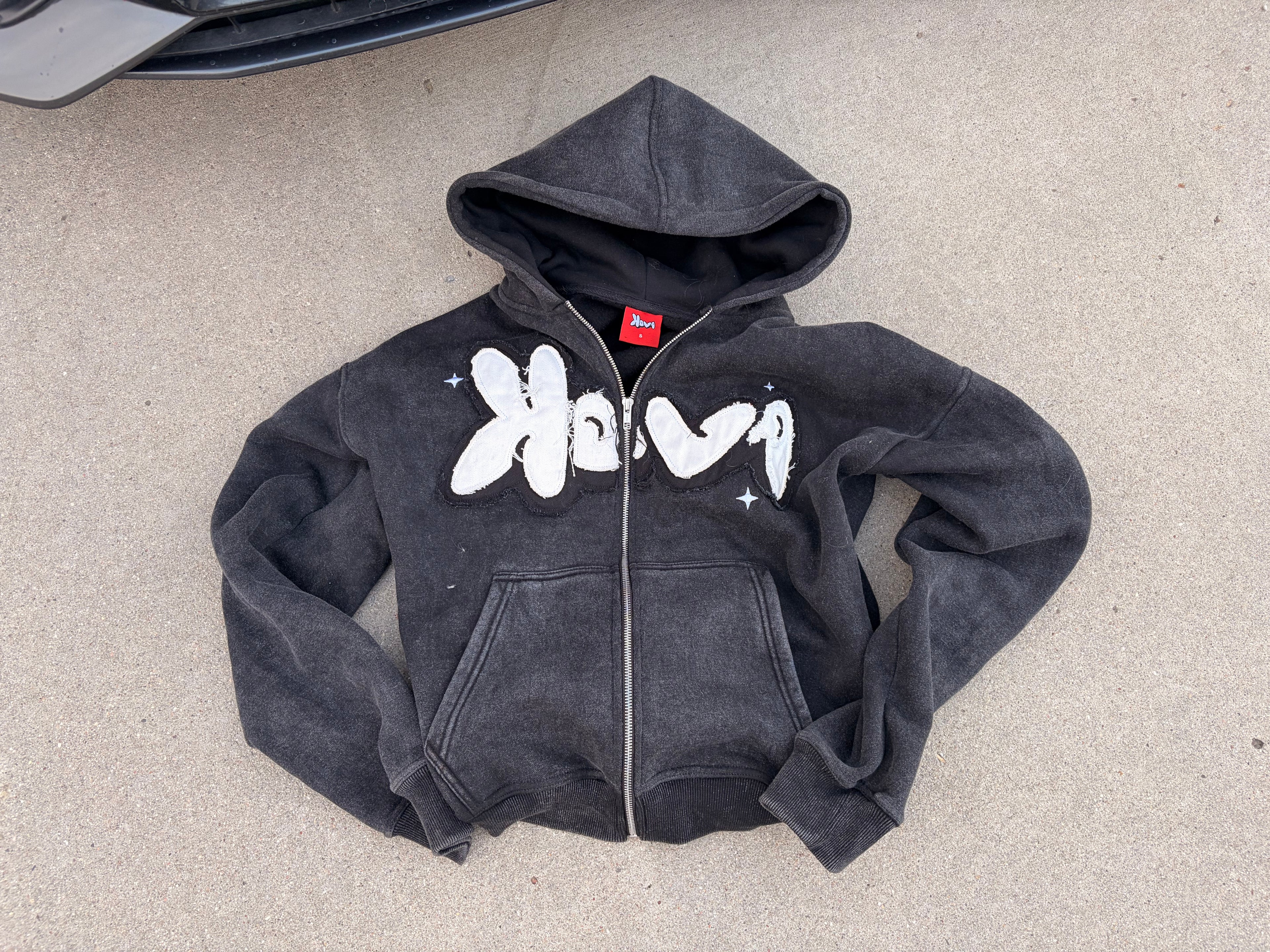 Heavyweight Zip-Up Hoodie – 450gsm
