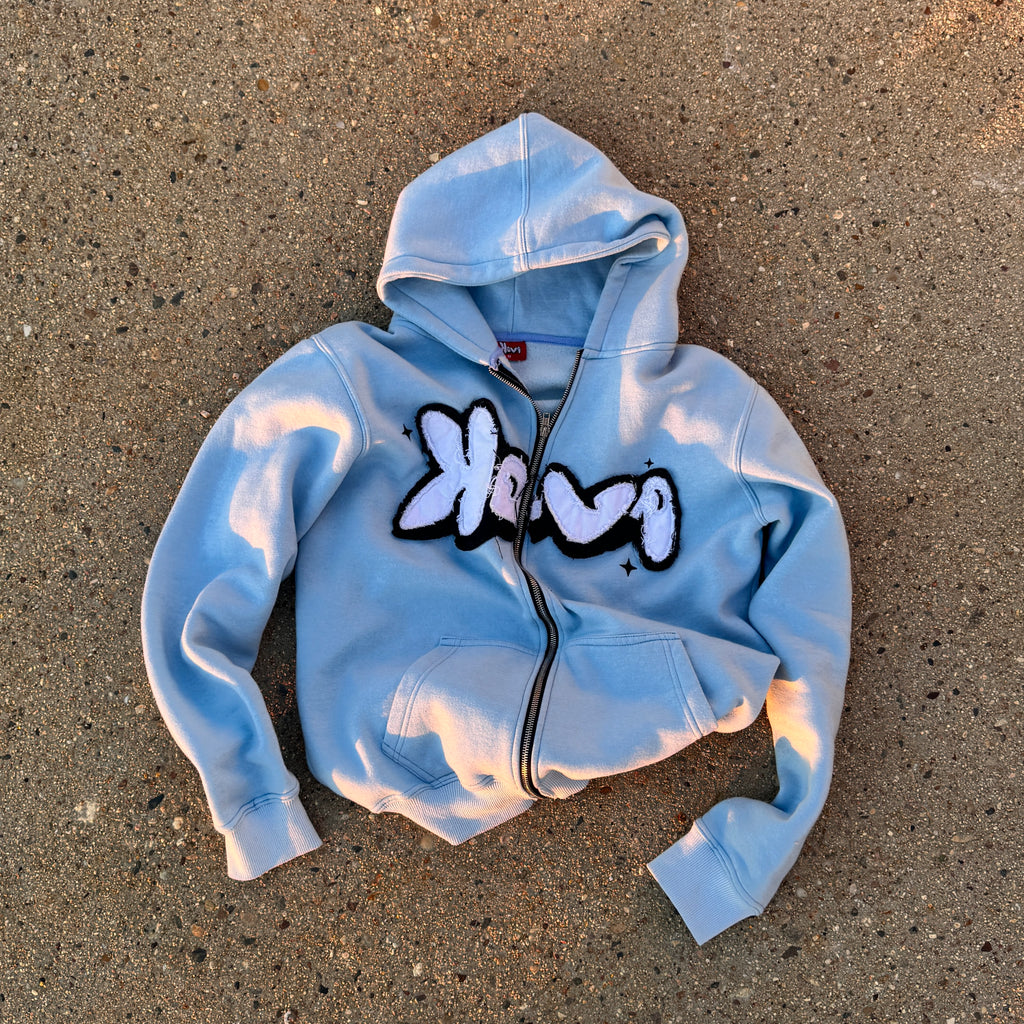 Heavyweight Zip-Up Hoodie – 450gsm