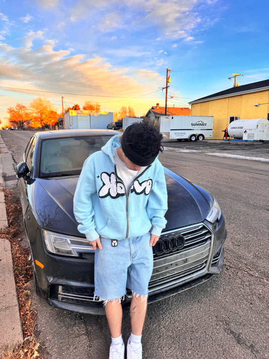 Heavyweight Zip-Up Hoodie – 450gsm